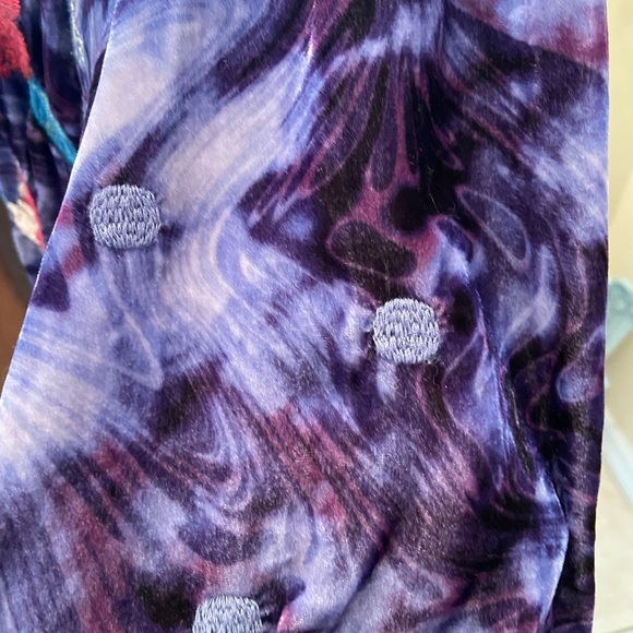 Johnny Was Junia Lisbon Button down floral embroidery top size Med - Picture 5 of 12